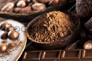 Cocoa Powder and Various Chocolate Products